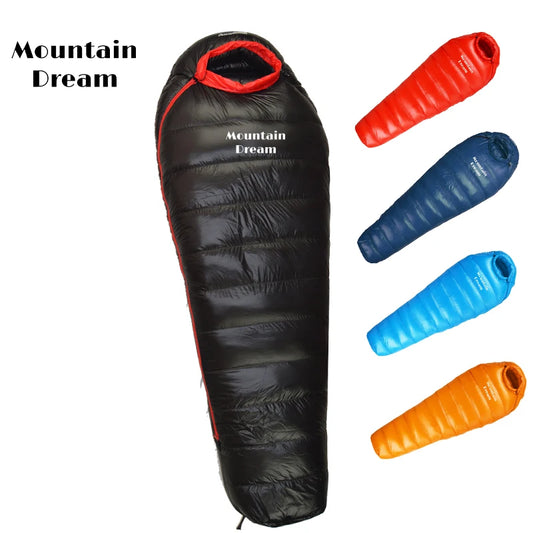 Sac de Couchage Hiver en Duvet d’Oie – Modèle Mummy 3 Saisons – KOSRTON - BLACKBEARD OUTDOOR INDUSTRIES