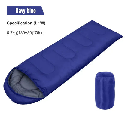Camping Sleeping Bag Lightweight 4 Season Warm Envelope – Sac de Couchage en Coton Hiver pour Randonnée et Outdoor - BLACKBEARD OUTDOOR INDUSTRIES