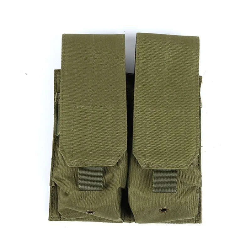 Poche Tactique MOLLE Triple ou Double – Porte-Chargeurs 5.56 / 7.62 – Airsoft, Paintball, Tir, Wargame - BLACKBEARD OUTDOOR INDUSTRIES