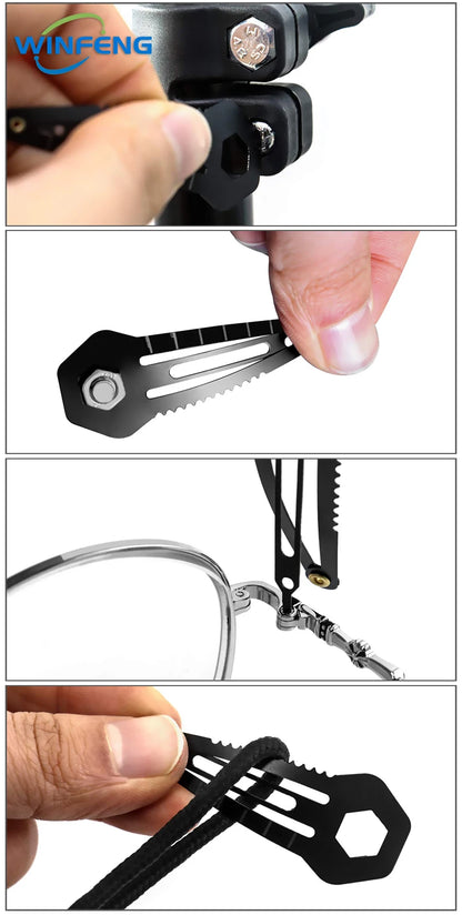 5 Pièces Épingles à Cheveux Multifonctions - Haute Qualité, Auto-Défense & Outils Survie - BLACKBEARD OUTDOOR INDUSTRIES