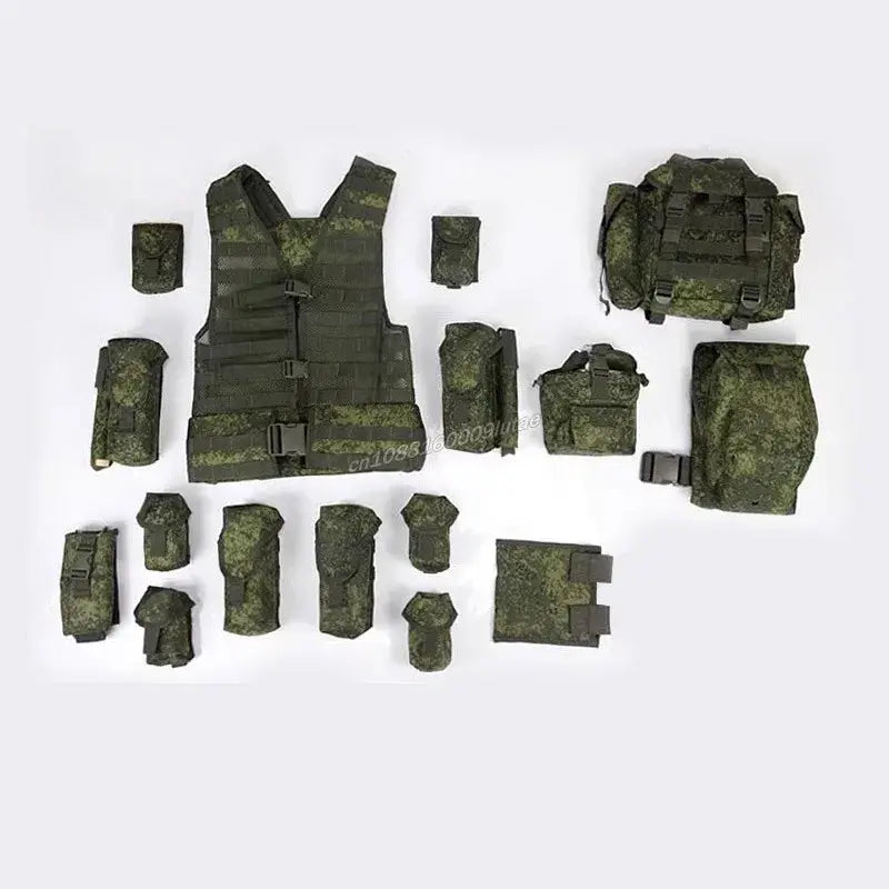 Gilet Tactique 6sh117 MOLLE EMR Little Green Man Ma boutique