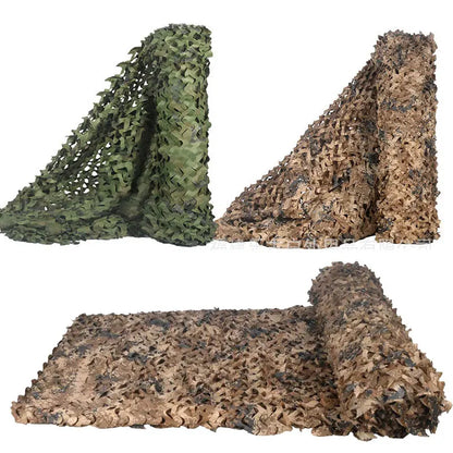 Filet de Camouflage - Filet de Camouflage pour Chasse, Tente de Jardin, Awnings de Voiture, Plusieurs Couleurs (Blanc, Bleu, Vert, Noir, Jungle, Désert) - BLACKBEARD OUTDOOR INDUSTRIES