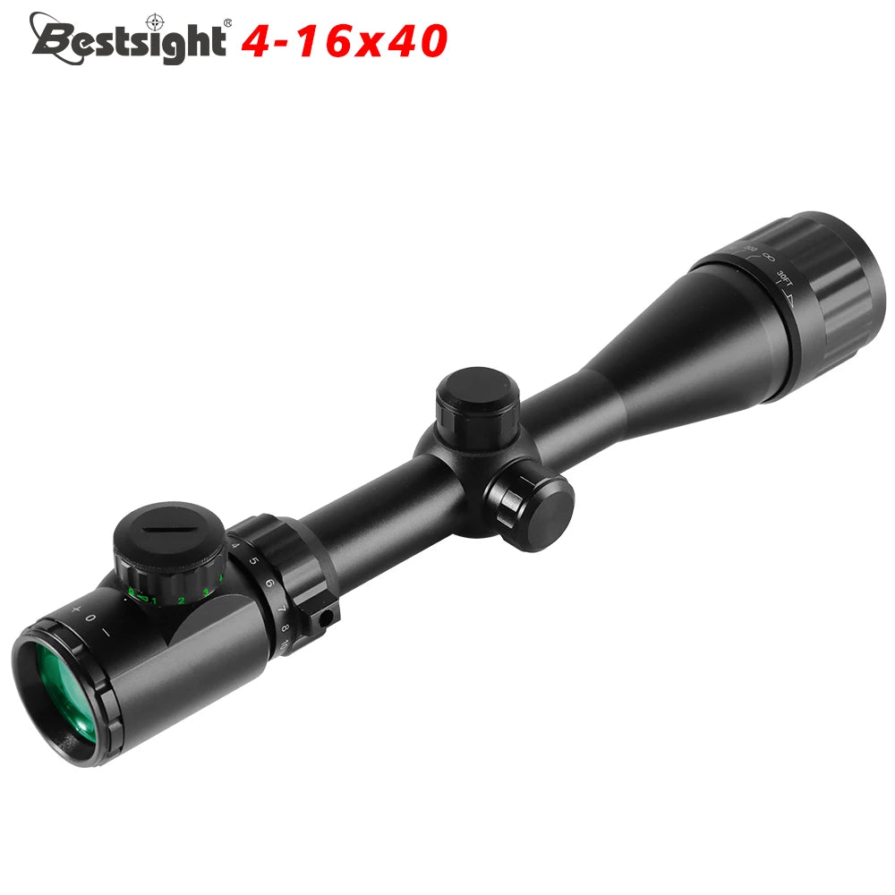 Lunette de Visée 4-16x40 AOEG Optique — Réticule Illuminé Rouge & Vert - BLACKBEARD OUTDOOR INDUSTRIES