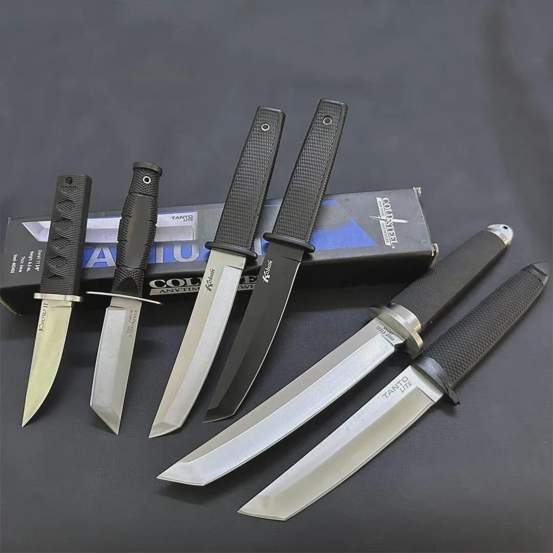 6 Modèles Katana Tanto Fixed Blade Tactical Knife - BLACKBEARD OUTDOOR INDUSTRIES
