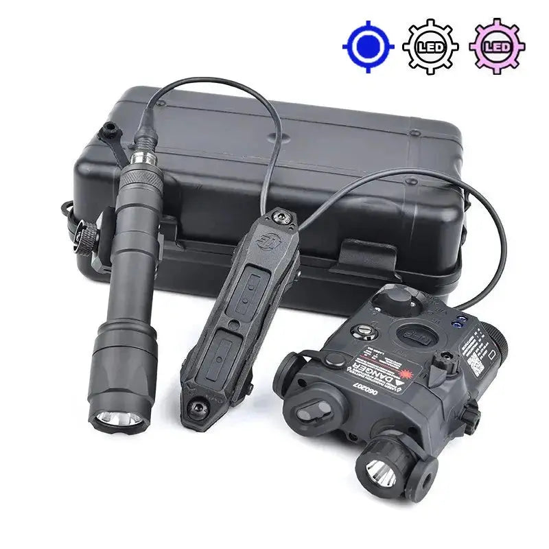 PEQ-15 Equipement Laser Puissant pour Airsoft – Laser Rouge/Vert/Bleu + IR Light + Flashlight M600C Ma boutique