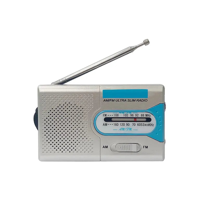 Radio Portable d'Urgence Rechargeable 2000mAh – Radio Solair, Manivelle et USB avec Flashlight, Radio AM/FM/SW, Radio Météo pour Survie, Batterie Rechargeable et Chargeur de Secours - BLACKBEARD OUTDOOR INDUSTRIES