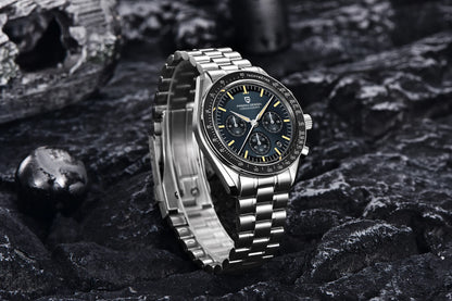 PAGANI DESIGN PD-1701 Moonwatch 2025 – Hommage à la CK2998 – Montre Homme Quartz Chronographe de Luxe - BLACKBEARD OUTDOOR INDUSTRIES