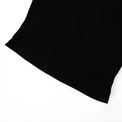 T-Shirt Court Femme Été 2025 | Col Montant – Uni, Extensible & Doux | Haut Basique Mode Casual - BLACKBEARD OUTDOOR INDUSTRIES