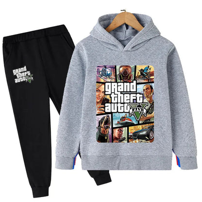 ensemble de jogging pour enfant imprimé GTA 5 Ma boutique
