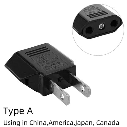 EU Travel Plug Adapter – Convertisseur American CN/US vers EU Euro Power Plug - BLACKBEARD OUTDOOR INDUSTRIES