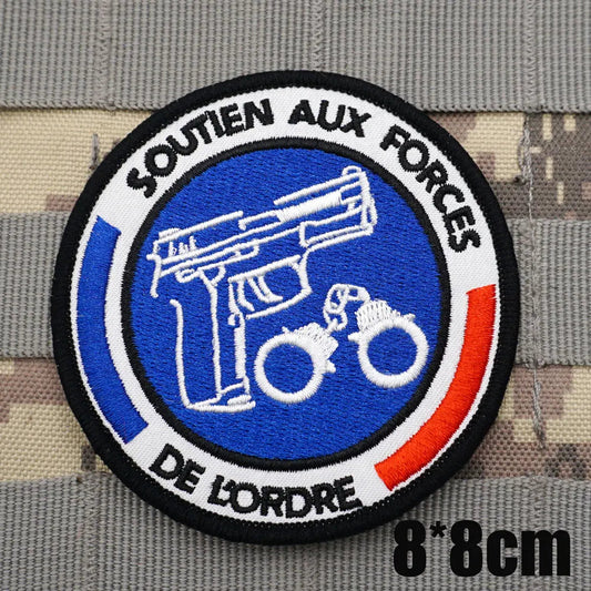 ||PATCH SOUTIEN AUX FORCES DE L'ORDRE|| Ma boutique