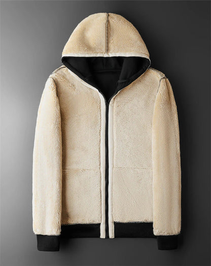 Veste Hiver Homme/Femme à Capuche — Polaire Épaisse Intérieure en Laine d'Agneau - BLACKBEARD OUTDOOR INDUSTRIES