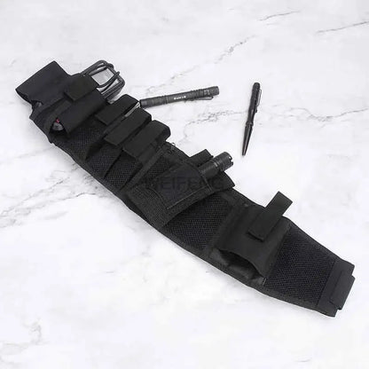 Ceinture Tactique de Sécurité Multifonctionnelle avec Kit Utilitaire – Ceinture Souple Rembourrée, Porte-Téléphone, Pochette pour Chargeur, et Accessoires BLACKBEARD OUTDOOR INDUSTRIES