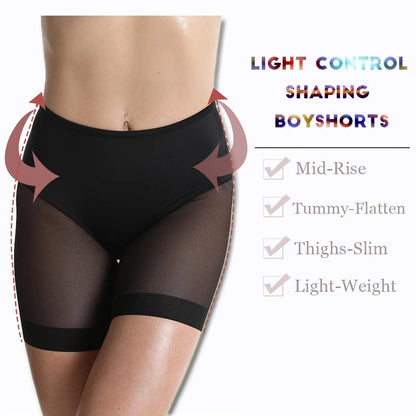 Shorts Sans Coutures pour Femme – Culottes Haute Taille, Grande Taille, Mesh Léger, Anti-Friction, Sous-Vêtement BLACKBEARD OUTDOOR INDUSTRIES