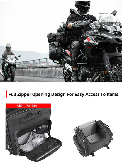 sacoche de voyage pour moto Rhinowalk 19L / 80L Ma boutique