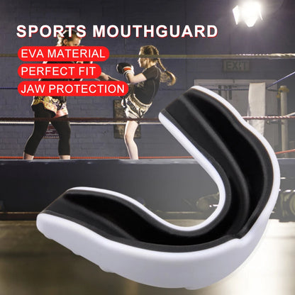 Protège-Dents pour Enfants avec Boîtier de Rangement – Protection Dentaire EVA, Double Couleur, Idéal pour Boxe, MMA, Kickboxing et Muay Thai - BLACKBEARD OUTDOOR INDUSTRIES