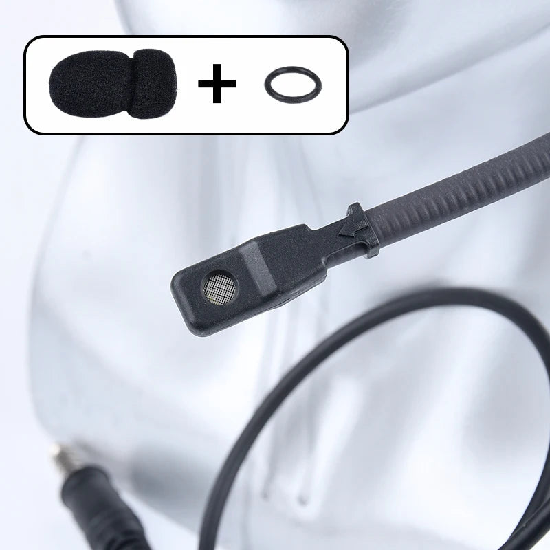 Casque Tactique WADSN MH180-V avec Conduction Osseuse pour Airsoft – Casque de Signalisation avec Microphone pour Interface 7.0 PLUG PTT BLACKBEARD OUTDOOR INDUSTRIES