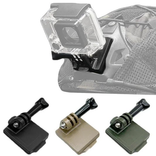 Adaptateur Base Fixe pour Casque FAST MICH NVG – Support Caméra d’Action GoPro Hero Ma boutique