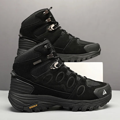 Bottes de Randonnée Hautes pour Homme – Chaussures Outdoor d’Hiver, Lacets, Antidérapantes, Confortables et Chaudes, Idéales pour Trekking et Activités Sportives - BLACKBEARD OUTDOOR INDUSTRIES