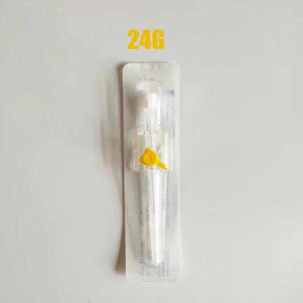 Canule Intraveineuse à Usage Unique avec Port d'Injection – 20G, 22G, 24G, Cathéter Papillon - BLACKBEARD OUTDOOR INDUSTRIES