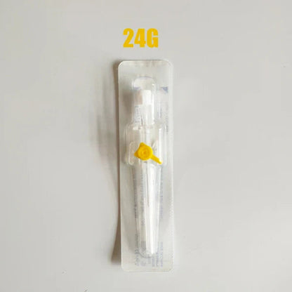 Cathéter IV à Usage Unique avec Ailettes et Port d’Injection – 20G / 22G / 24G Ma boutique