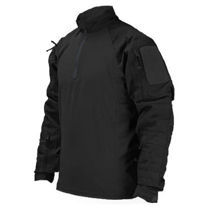 T-shirt Tactique Homme – Manches Longues Airsoft | Paintball | Militaire | Camo | Séchage rapide - BLACKBEARD OUTDOOR INDUSTRIES
