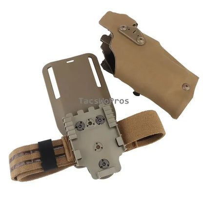 Holster Tactique de Cuisse – Pour Glock 17 Gen4 / G19 avec Lampe X300 / X300U - BLACKBEARD OUTDOOR INDUSTRIES
