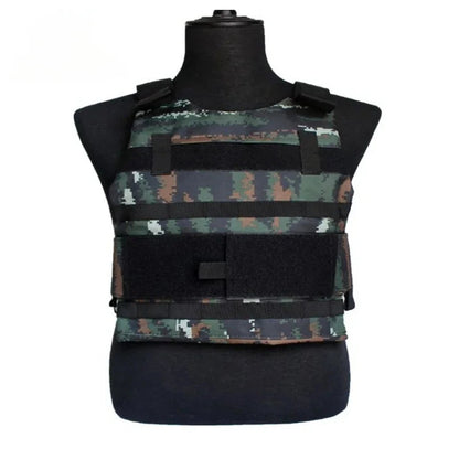 Gilet Tactique Camouflage Noir - Gilet Multifuntionnel de Sports et Entraînement, Idéal pour la Chasse et les Activités de Terrain BLACKBEARD OUTDOOR INDUSTRIES
