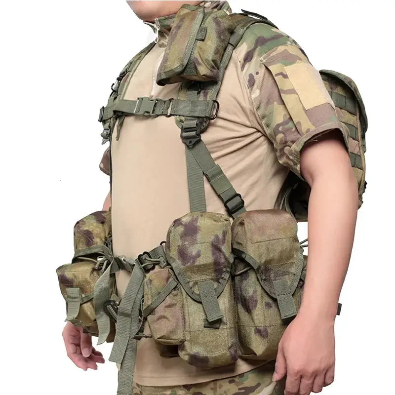 Gilet Tactique Russe SMERSH – Système Modulaire avec Pochettes Détachables Ma boutique