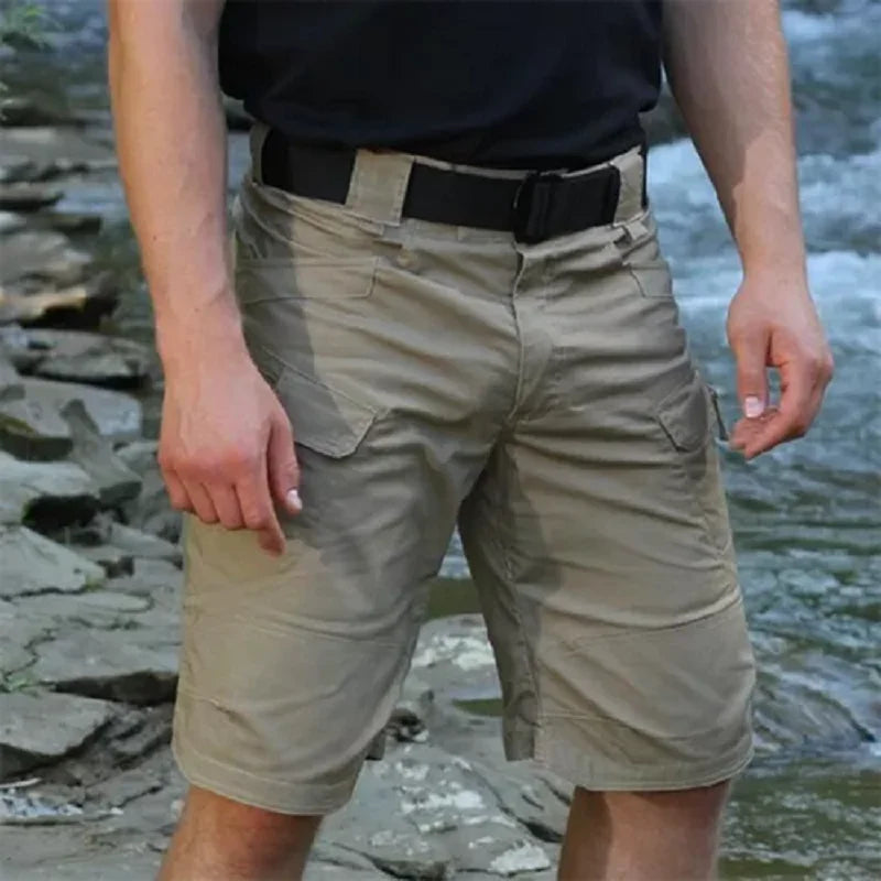 Short Cargo Tactique Homme Été — Randonnée, Camping, Urbain, Multi-Poches, Grande Taille, Imperméable - BLACKBEARD OUTDOOR INDUSTRIES