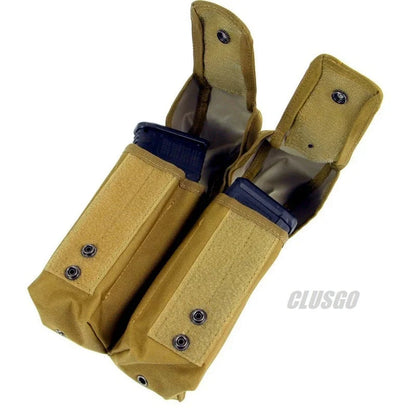 Outdoor Double AK Mag Pouch MOLLE – Porte Chargeur Double pour AK, Sac à Ceinture, Accessoires de Paintball et Chasse BLACKBEARD OUTDOOR INDUSTRIES