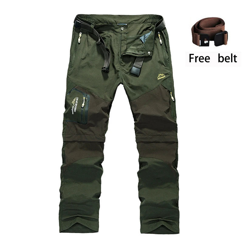 Pantalon de Randonnée Homme Été – Convertible, Séchage Rapide, Multi-Poches, Extensible - BLACKBEARD OUTDOOR INDUSTRIES