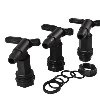 Robinet en Plastique pour Fût IBC – Robinet Auto-fabriqué pour Réservoir d'Eau, Bière, Jardin et Récupérateur d'Eau de Pluie - BLACKBEARD OUTDOOR INDUSTRIES