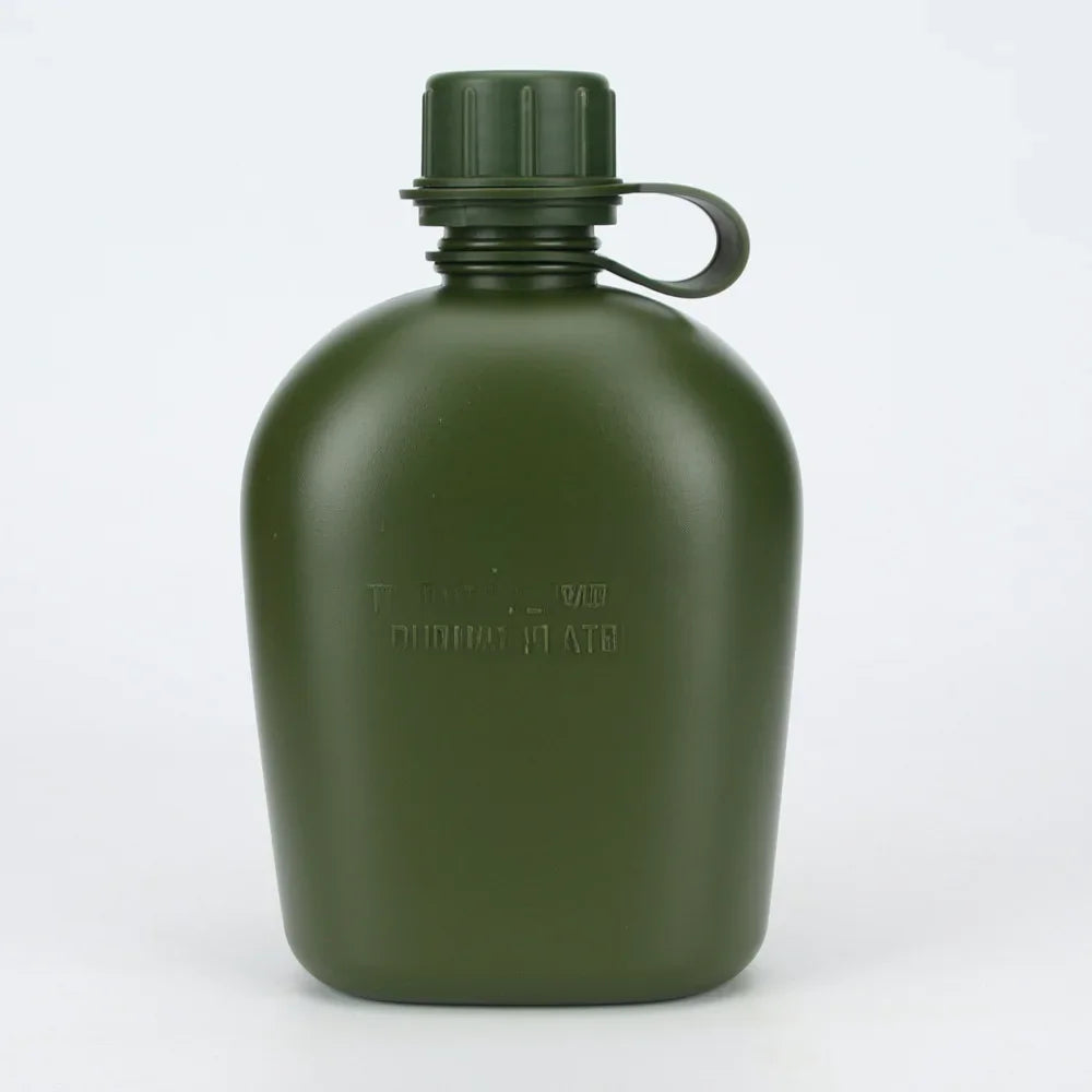 Bouteille d’eau tactique militaire style américain – Haute résistance polymère - BLACKBEARD OUTDOOR INDUSTRIES