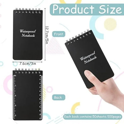 Carnet de Notes Étanche - Cahier Tactique Compact pour Conditions Climatiques Difficiles - BLACKBEARD OUTDOOR INDUSTRIES