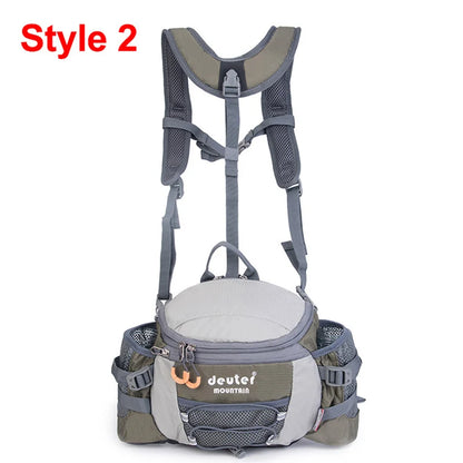 Sac à Taille de Sport Outdoor – Sac à Dos de Cyclisme, Randonnée et Camping avec Porte-bouteilles, Sangle Détachable – Sac Bandoulière Multifonction pour Homme - BLACKBEARD OUTDOOR INDUSTRIES