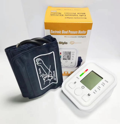 Tensiomètre Digital Portable – Moniteur de Tension Artérielle au Bras avec Mesure du Pouls Ma boutique