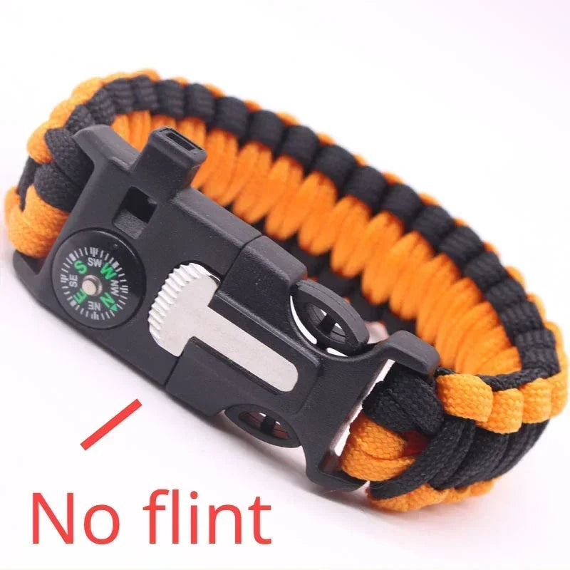 Bracelet de Survie Multi-fonction en Paracorde 4 mm – Équipement Militaire d'Urgence - BLACKBEARD OUTDOOR INDUSTRIES