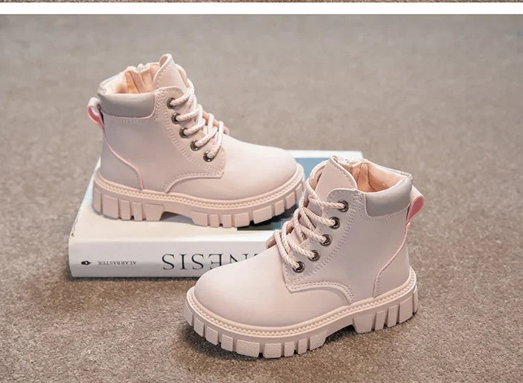 bottines exterieur en cuir pour enfants Ma boutique