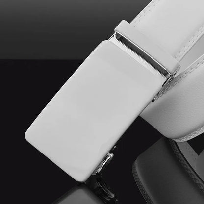ceinture en cuir de vachette uni Ma boutique