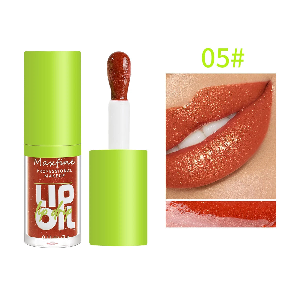 6-tone moisturizing lip gloss luminous oil lip gloss, moisturizing transparent liquid lip gloss, natural lip enhancer, make lips BLACKBEARD OUTDOOR INDUSTRIES