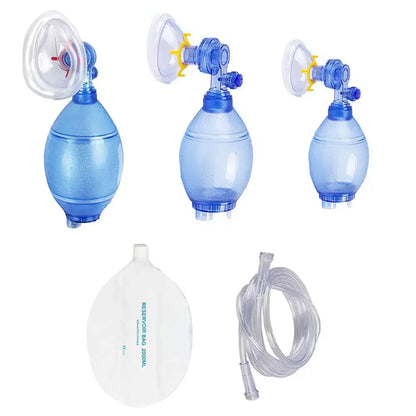 Manuel de Premiers Secours – Ambu Bag PVC Manuel pour Adulte/Enfant/Nourrisson avec Réservoir (2000ml/1600ml) Ma boutique