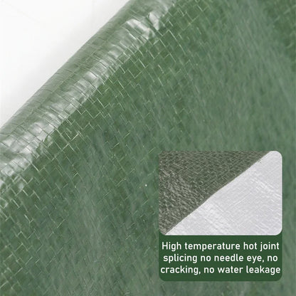 Bâche Imperméable Verte Épaissie – Tarp Multi-usage pour Protection Extérieure, Jardin, Camping - BLACKBEARD OUTDOOR INDUSTRIES
