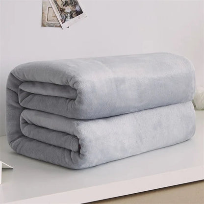 Couverture Flanelle Hiver Printemps - Plaid Doux et Chaleureux en Fleece Corail, Couverture de Canapé et Lit, Plaid Polyvalent en Microfibre BLACKBEARD OUTDOOR INDUSTRIES
