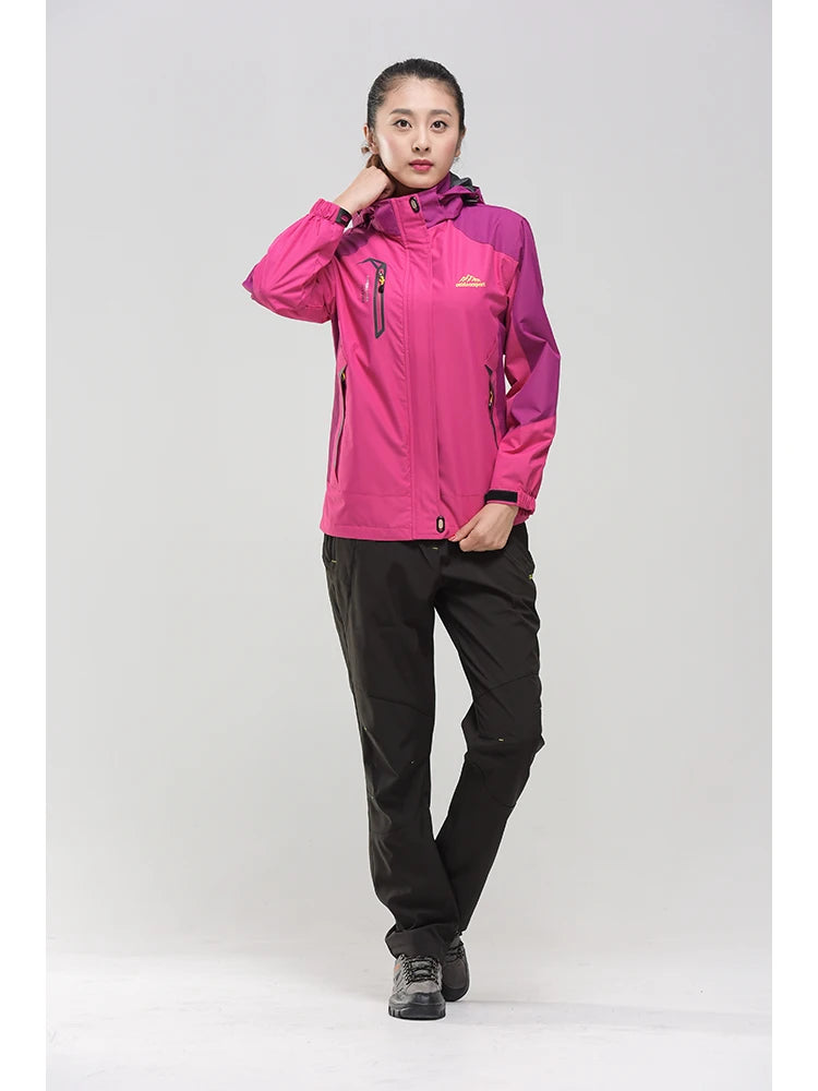 Ensemble Veste & Pantalon de Randonnée Femme TRVLWEGO | Imperméable 20000MM | Coupe-Vent | Outdoor Camping Trekking - BLACKBEARD OUTDOOR INDUSTRIES