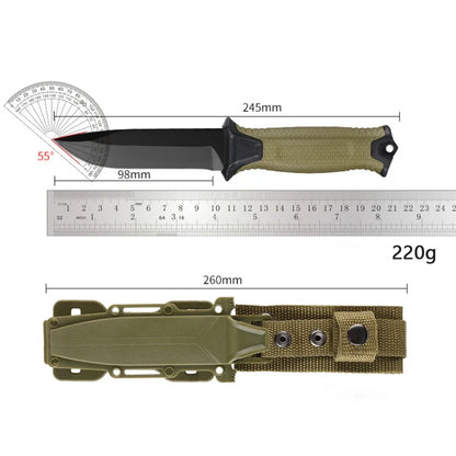 Couteau de Survie Outdoor en Acier Inoxydable D2 – Portable, Tactique, Randonnée - BLACKBEARD OUTDOOR INDUSTRIES