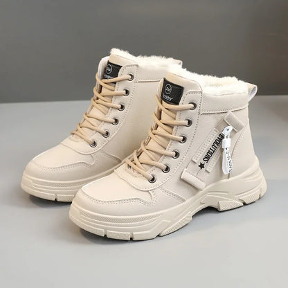 Bottines Femme Hiver 2024 – Chaussures Chaudes Imperméables à Lacets - BLACKBEARD OUTDOOR INDUSTRIES
