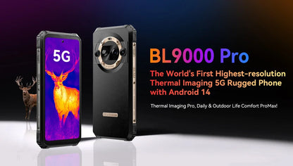 Blackview BL9000 Pro 5G – Smartphone Rugged avec Caméra Thermique FLIR - BLACKBEARD OUTDOOR INDUSTRIES