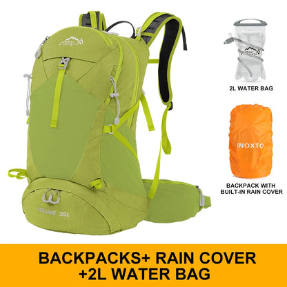 Sac à Dos de Randonnée 35L – Imperméable avec Housse de Pluie Intégrée | Mixte Homme/Femme - BLACKBEARD OUTDOOR INDUSTRIES