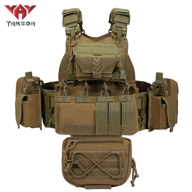 Gilet Tactique YAKEDA VT-8833TB – Plate Carrier Modulable Ma boutique